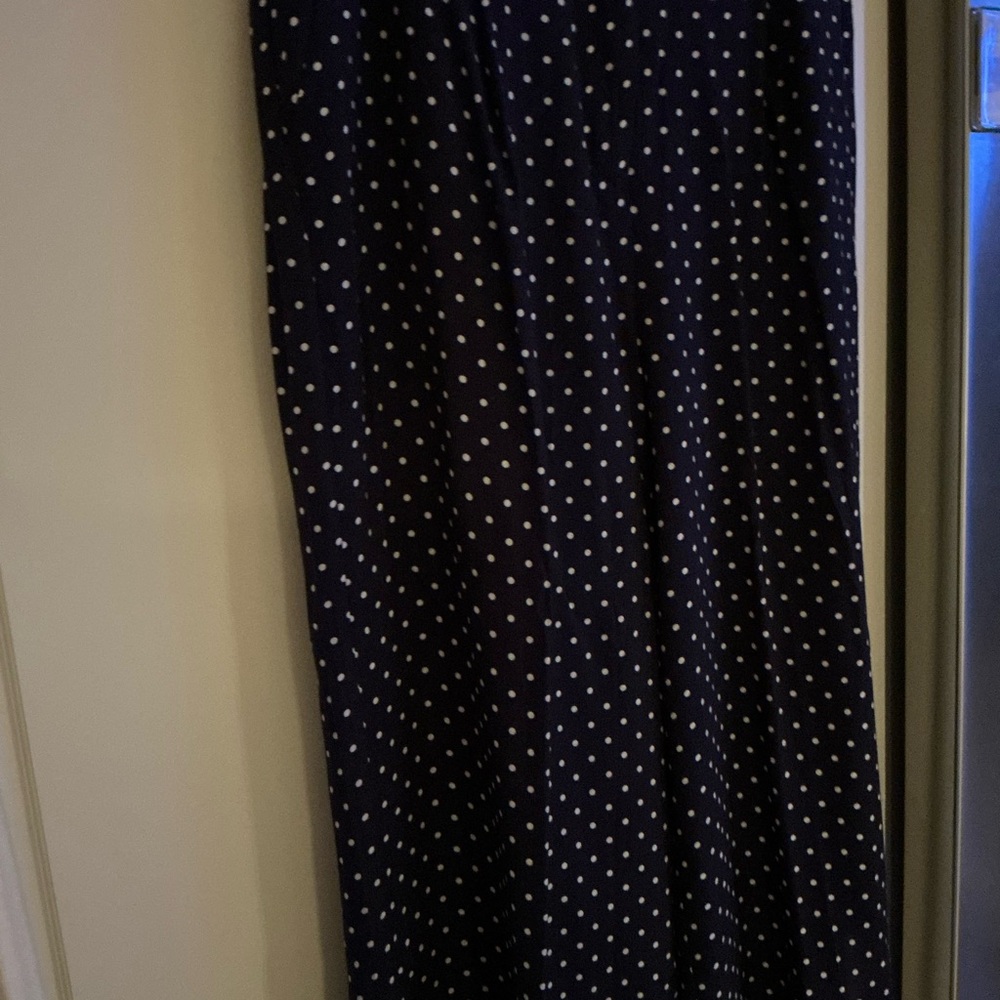 Joules Navy Polka Dot Pants